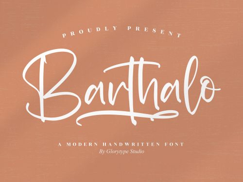 Barthalo Free Font