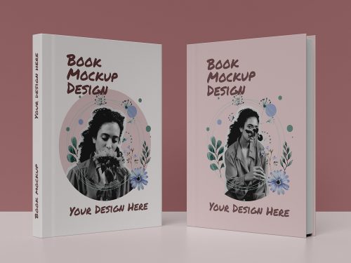 Beautiful Book Cover Free Mockup