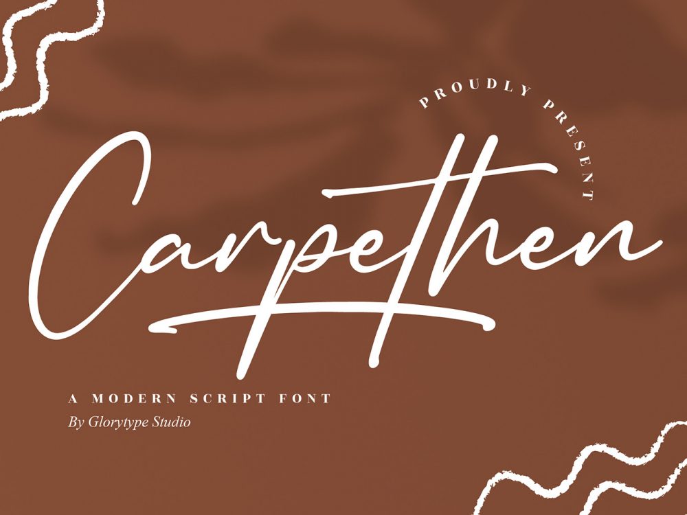 Carpethen Free Font