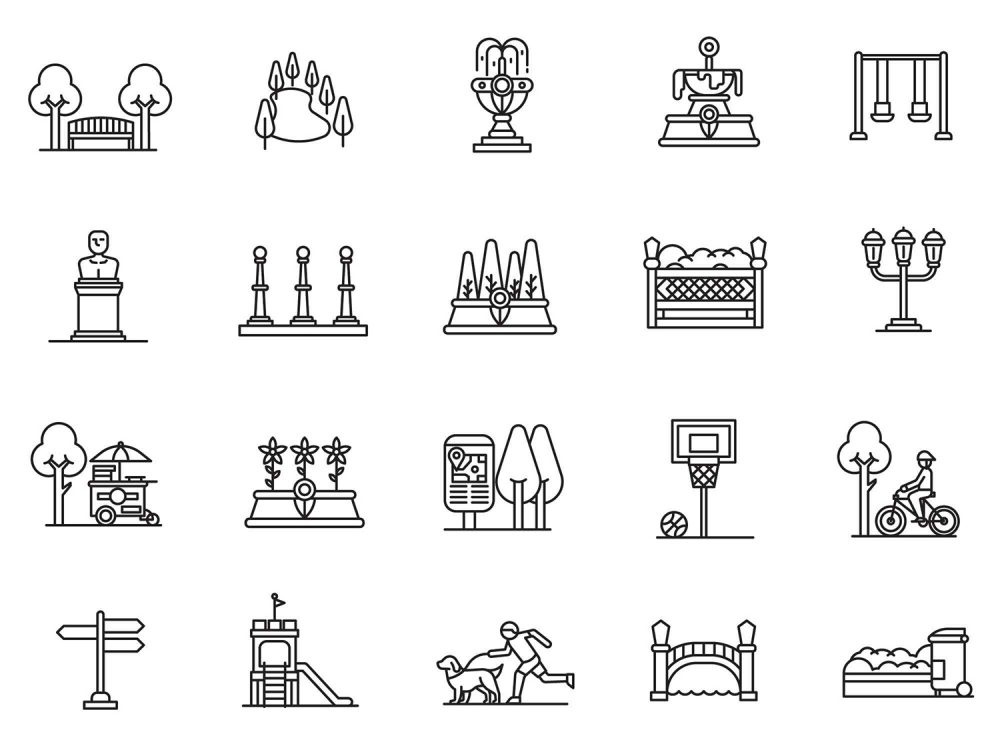 City Park Icons