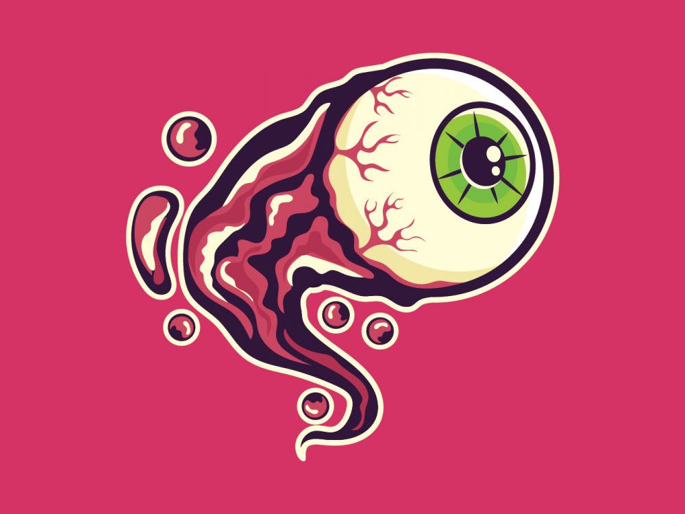 Eyeball Free Vector Illustration