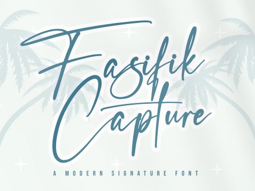Fasifik Capture Free Font