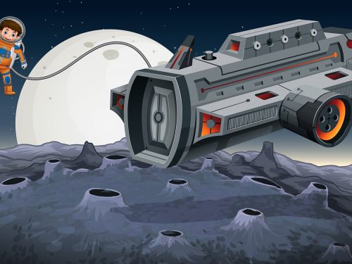 Free Consept Astronaut Illustration