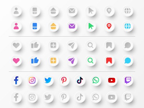 Free Social Media Vector Icons