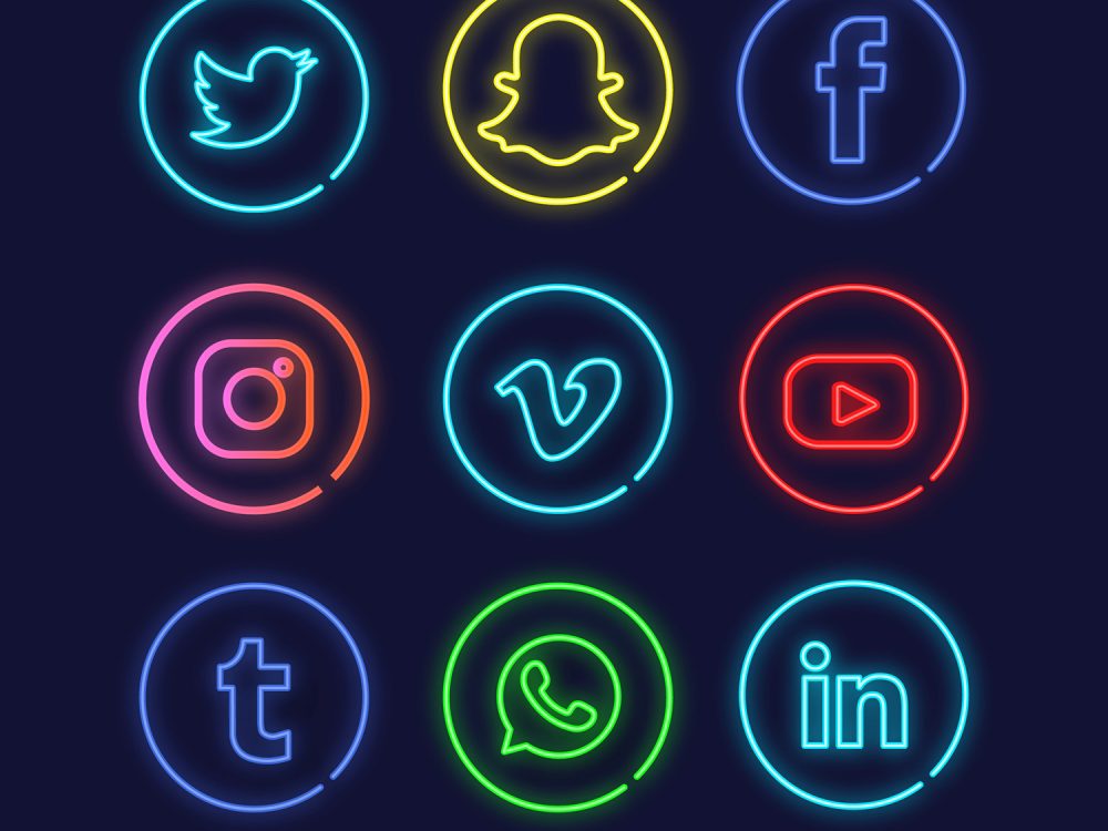 Free Social Media Vector Icons