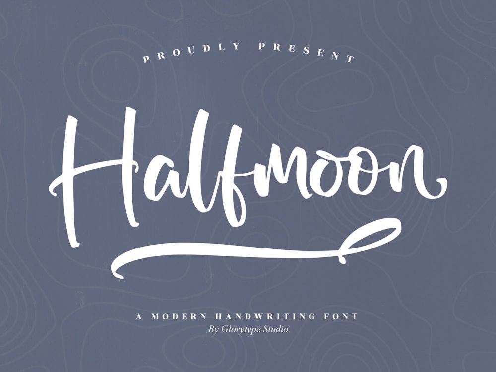 Halfmoon Free Font