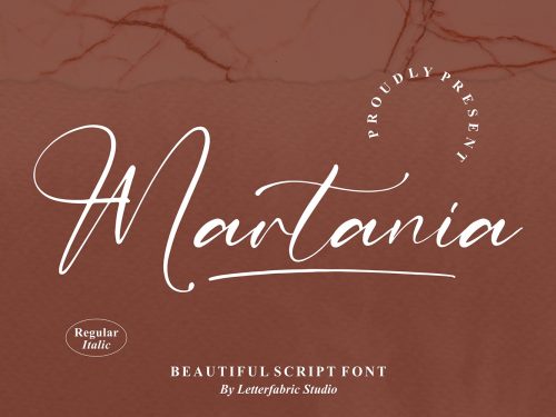 Martania Free Font