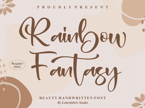 Rainbow Fantasy Free Font