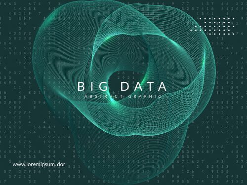 Science Digital Big Data Technology Background