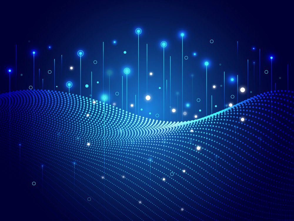 Science Digital Big Data Technology Background