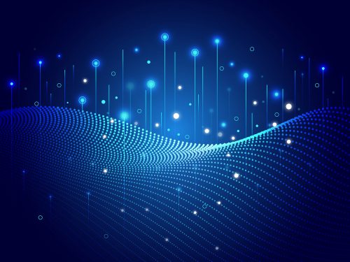 Science Digital Big Data Technology Background