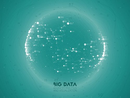Science Digital Big Data Technology Background