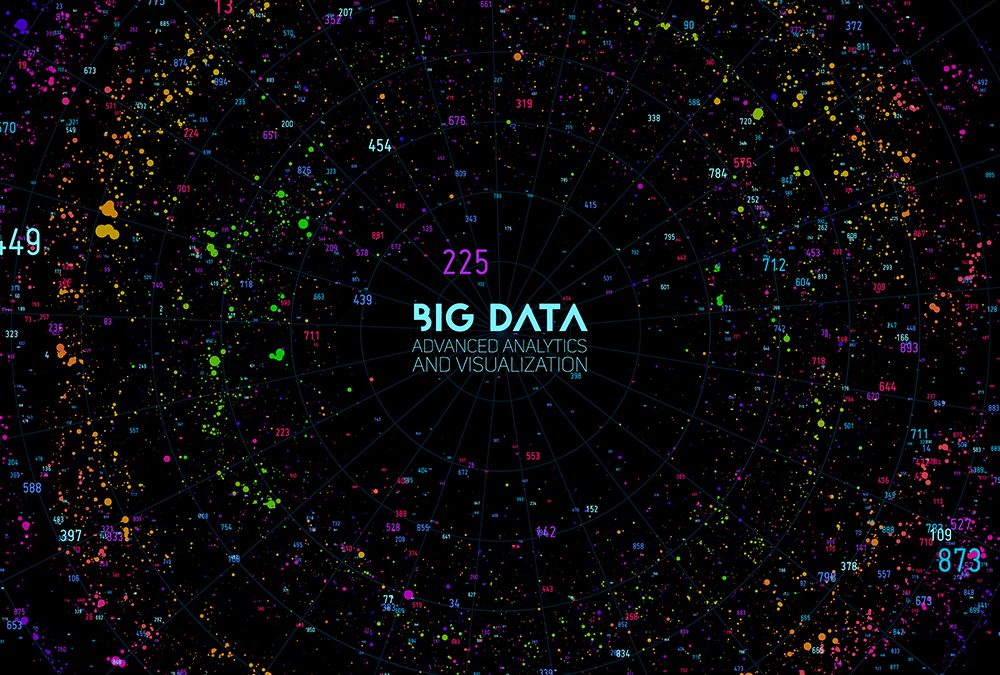 Science Digital Big Data Technology Background