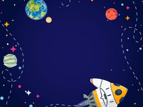 Space Ship Free Vector Illustration