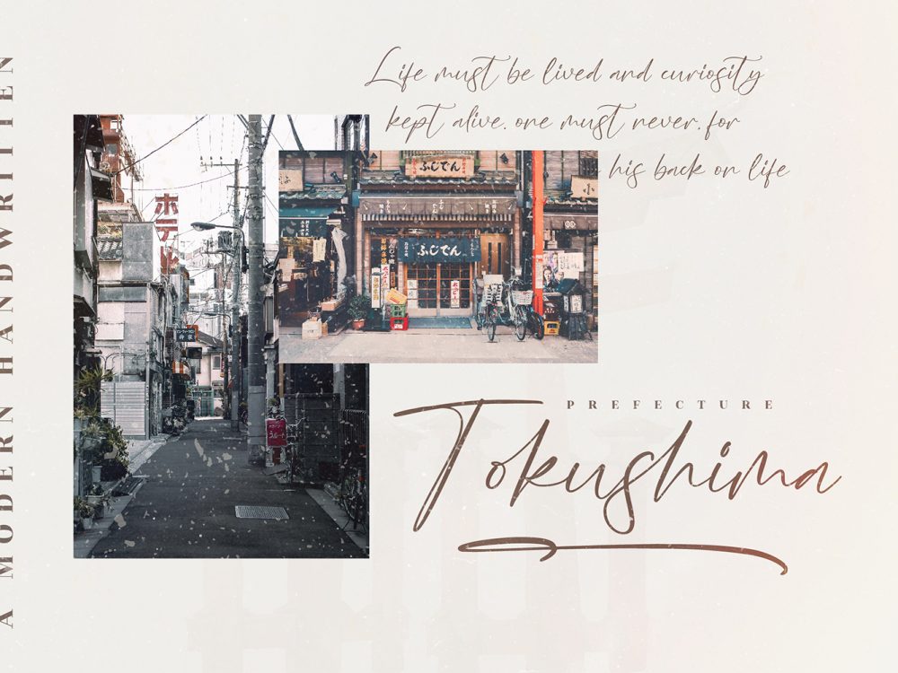 Tokushima Arigatou Free Font