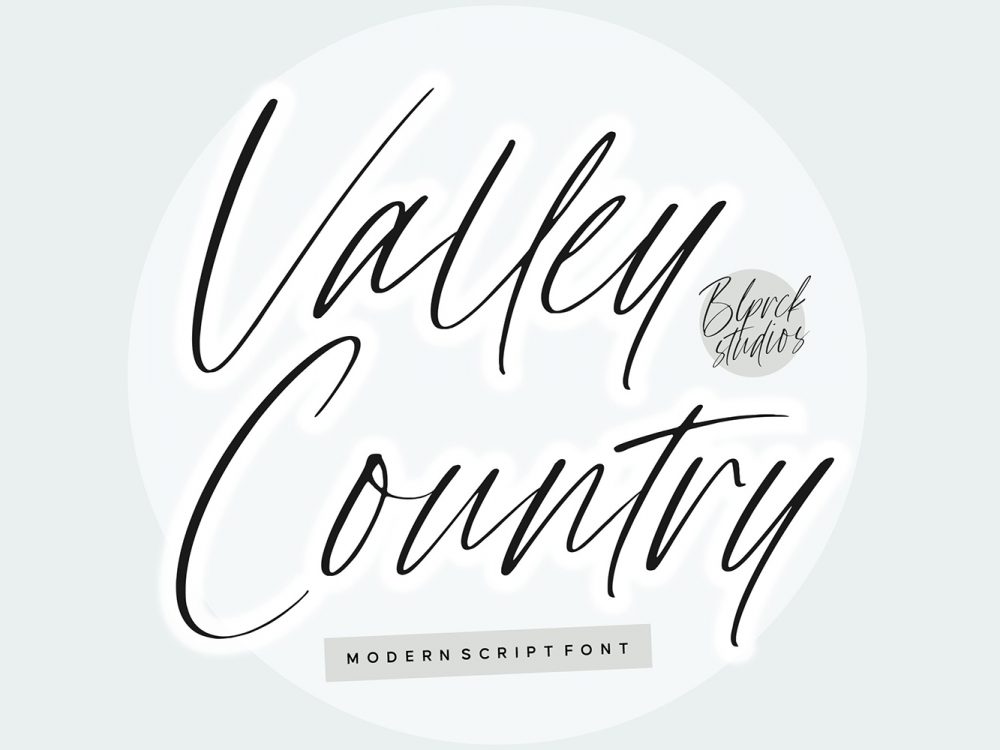 Valley Country Free Font
