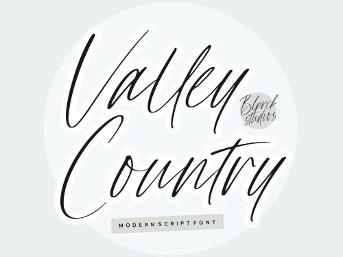 Valley Country Free Font