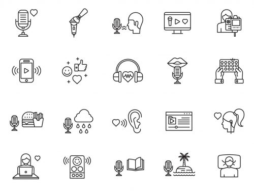 20 ASMR Vector Icons