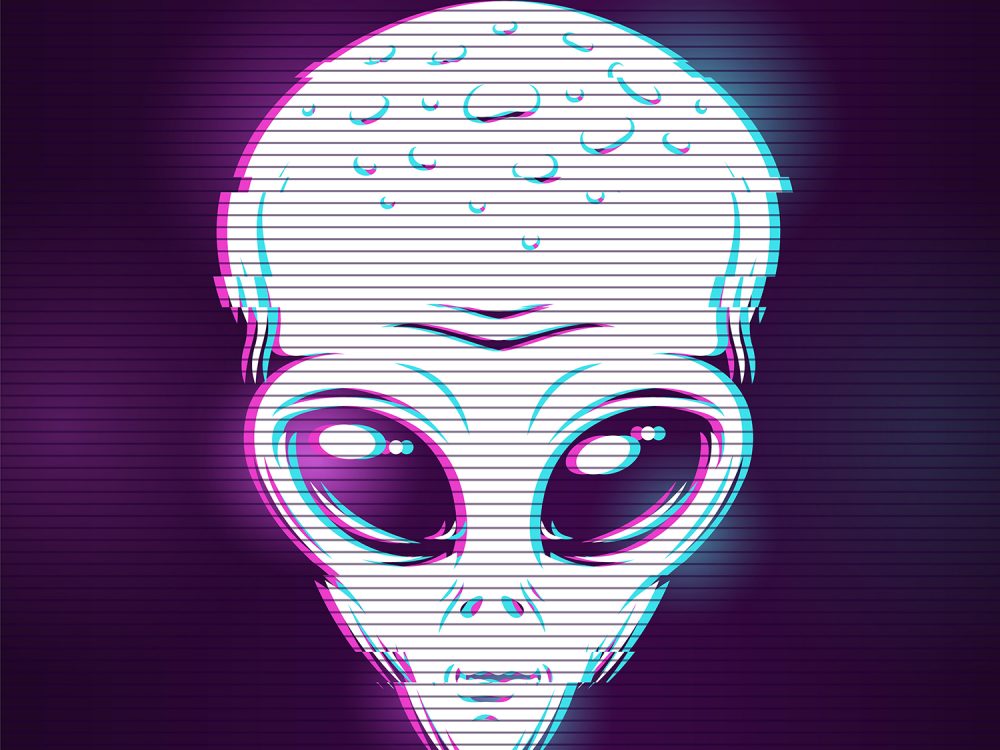 Alien Free Vector Illustration