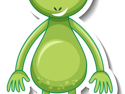 Alien Free Vector Illustration