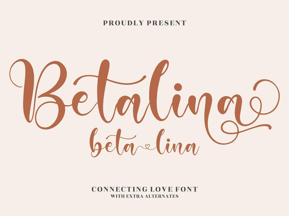 Betalina Free Font