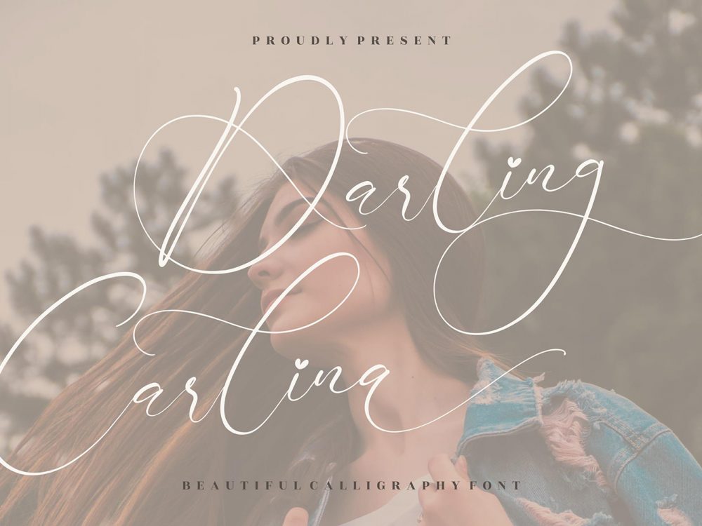 Darling Carlina Free Font