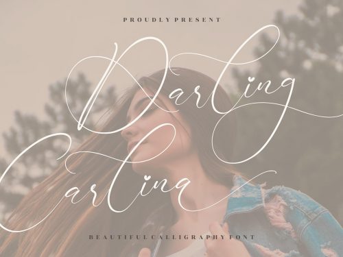 Darling Carlina Free Font