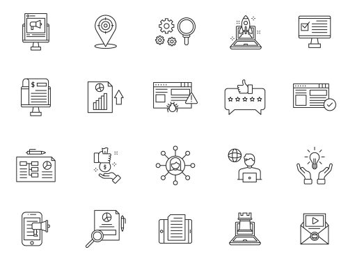 Digital Agency Icons