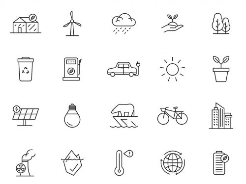 Environment Line Icons