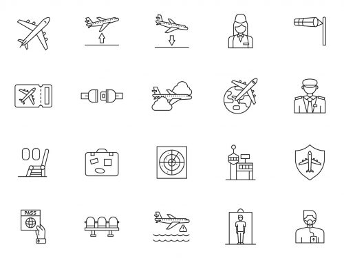 Flight Line Icons