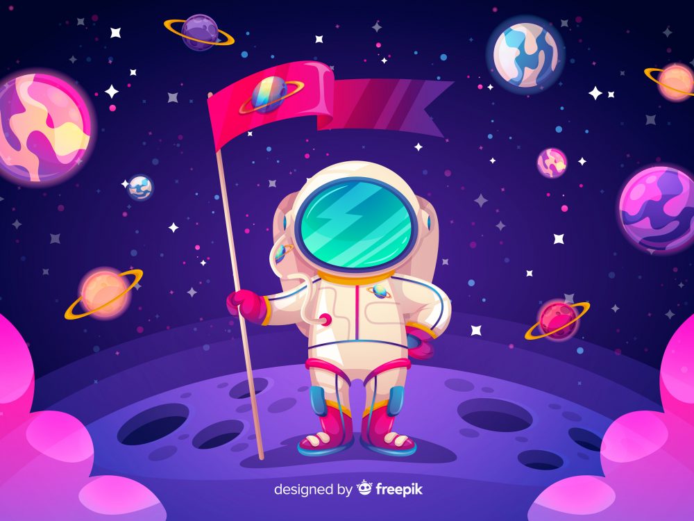 Free Concept Astronaut Illustration