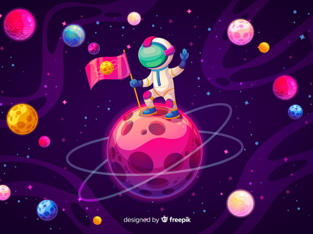 Free Concept Astronaut Illustration