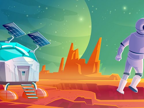 Free Concept Astronaut Illustration