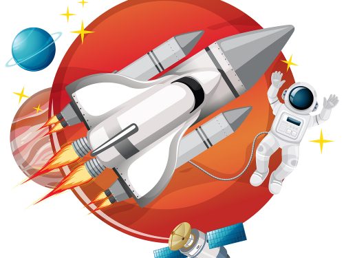 Free Concept Astronaut Illustration