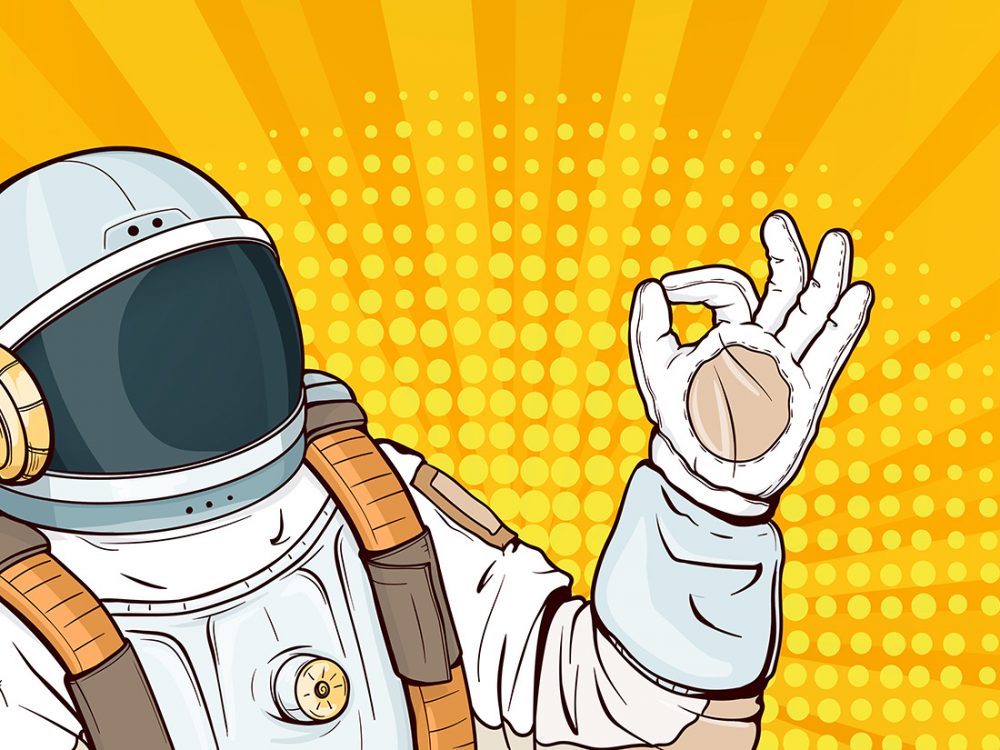 Free Concept Astronaut Illustration