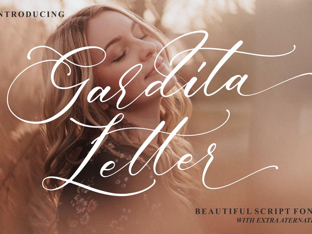 Gardita Letter Free Font