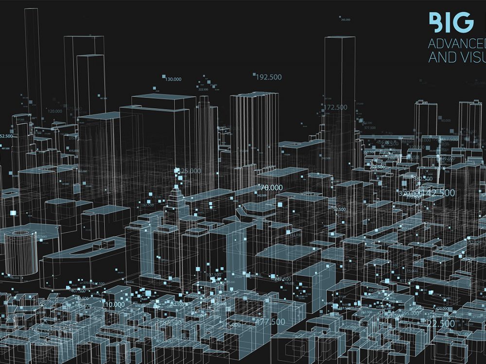 Science Digital Big Data Technology Background