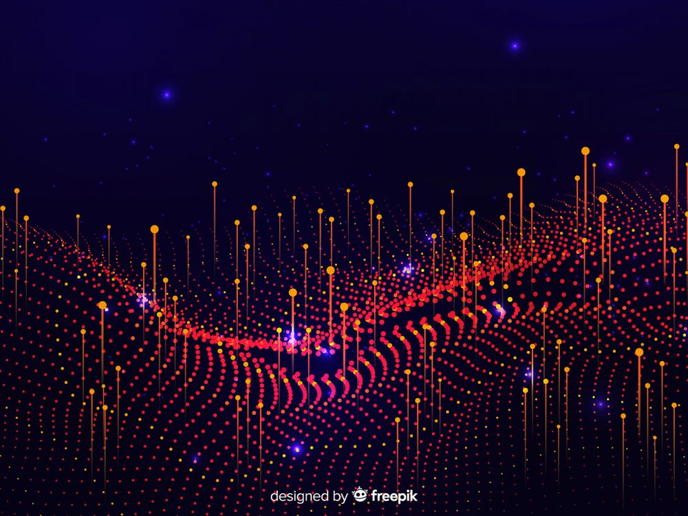 Science Digital Big Data Technology Background