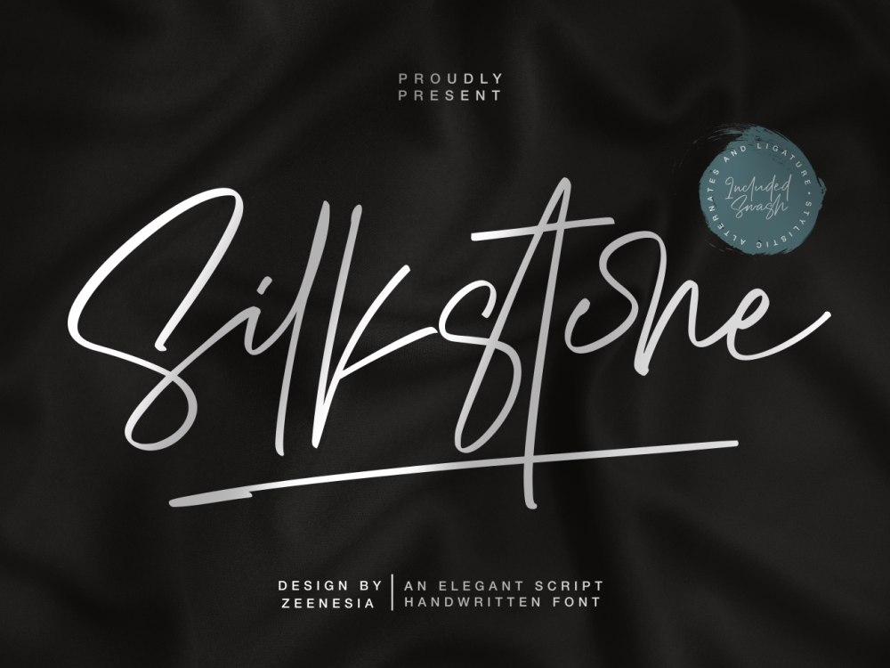 Silkstone Free Font