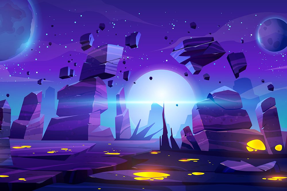 Space Free Background