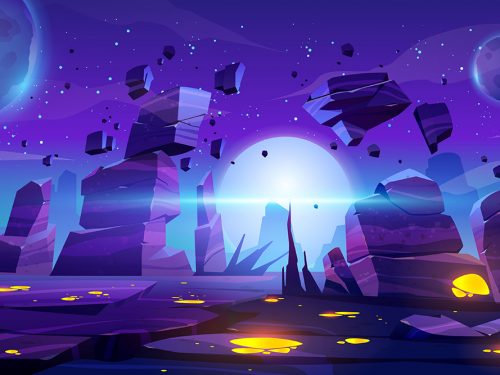 Space Free Background