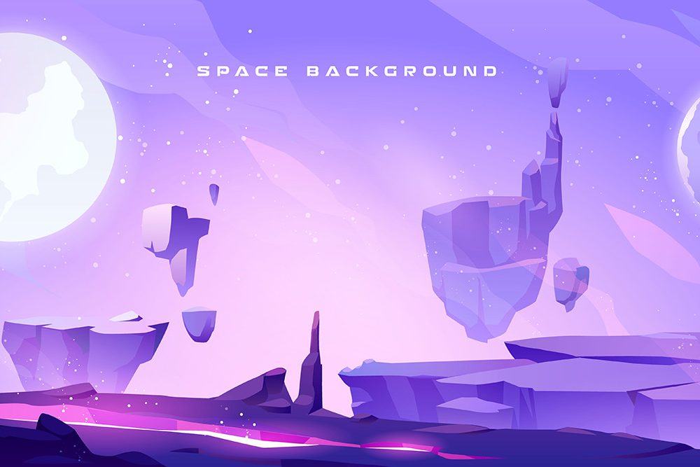Space Free Background