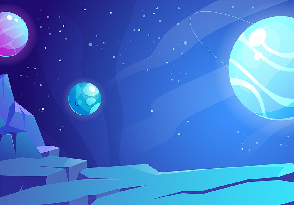 Space Free Background