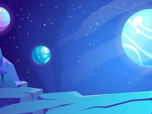 Space Free Background