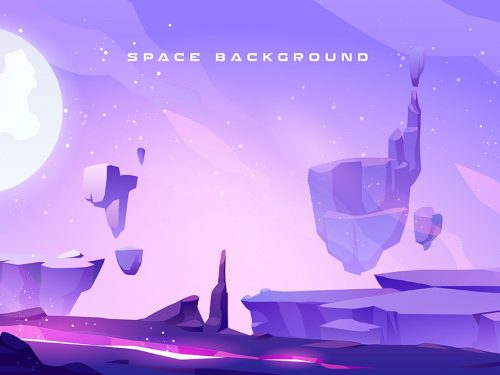Space Free Background