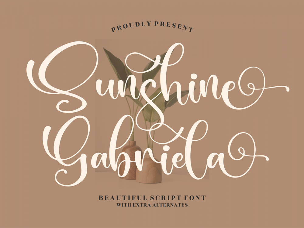 Sunshine Gabriela Free Font