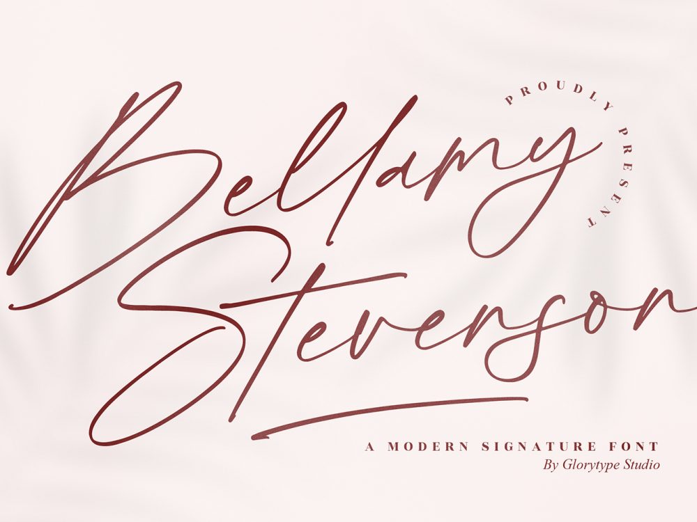Bellamy Stevenson Free Font