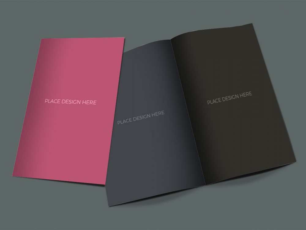 Bi-Fold Brochure Mockup