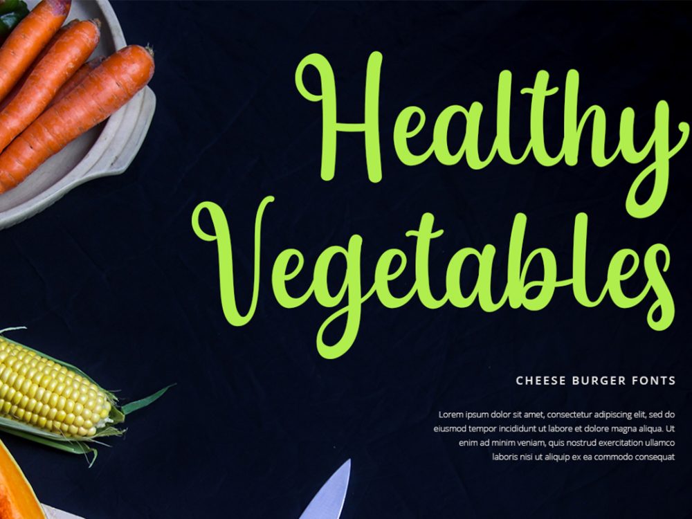 Cheese Burger Free Font