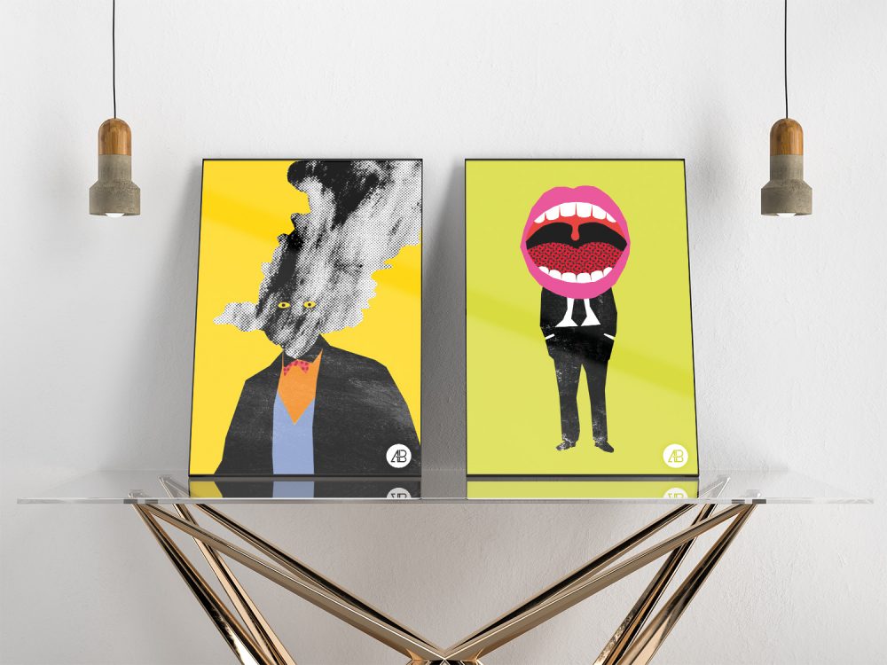 Double Poster Mockup